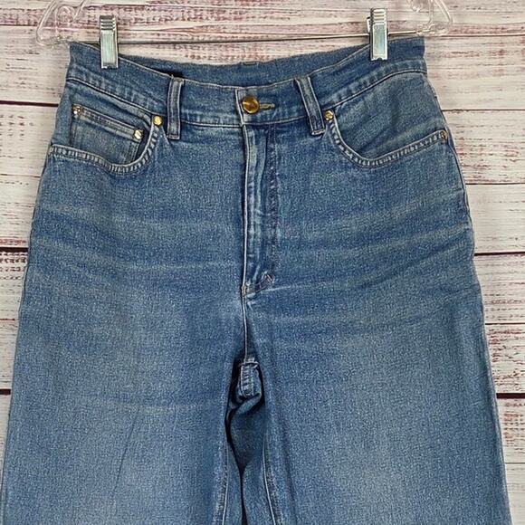 Escada Sport Womens Barrel Jeans 6 (US) 36(EU) High Rise Medium Wash Taper Denim - Picture 3 of 11